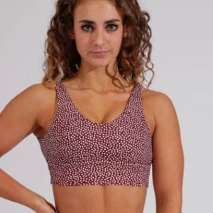 BuffBunny Vineyard Red Bossy Monarch Bra
